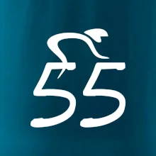 Cyklista slaví pětapadesátku (55)