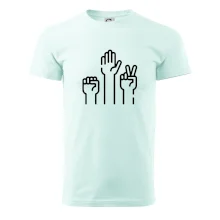 Kamen nůžky papír ikony