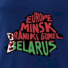 Mapy - názvy měst - Bělorusko