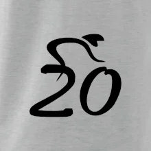 Cyklista slaví dvacítku (20)