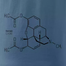 Molekulární struktura Heroin