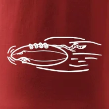 Americký fotbal letící míč