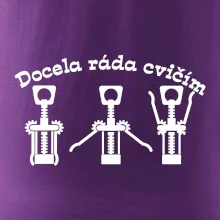 Docela ráda cvičím