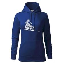 MTB kreslený cyklista MTB kreslený cyklista