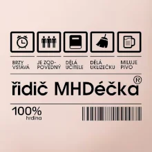 Čárový kód -  Řidič MHD Čárový kód -  Řidič MHD