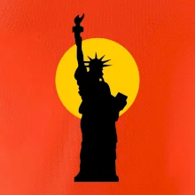 Socha svobody slunce