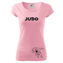 Judo nápis + postavy