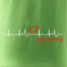 Moje srdce bije pro Geocaching -text