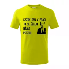 Každý den v práci to se šéfem nějak přežiju