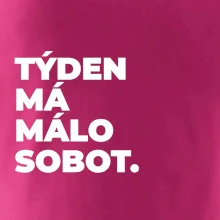 TÝDEN MÁ MÁLO SOBOT.