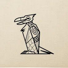 Mayové - zvířata  papoušek