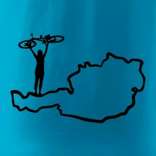 Cyklistka - Mapa Rakouska