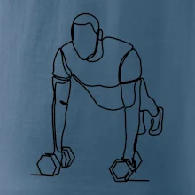 Trenér fitness jedním tahem