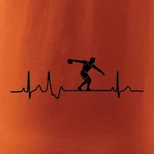 EKG hod diskem