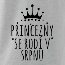 Princezny se rodí v srpnu