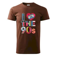 I love 90s - srdce a kazeta