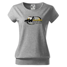 Bagrista v kruhu - vlastní nápis