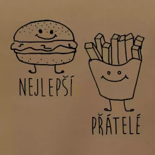 Nejlepší přátelé - Hamburger a hranolky