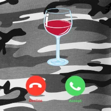 Víno volá (Pecka design)