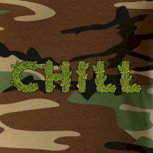 Konopí nápis chill