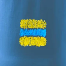 Turistická Cyklo značka - žluto modrá