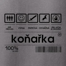 Čárový kód - Koňařka