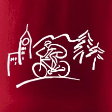 Cyklista na výletě