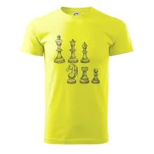 Šachové figurky kreslené