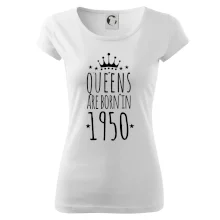Queens are born in 1950