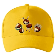 Kaštanová zvířátka - v řadě