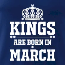 Kings are born in March