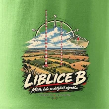 Liblice B vysílače v české krajině