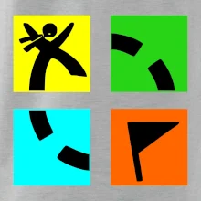 Geocaching logo barevné