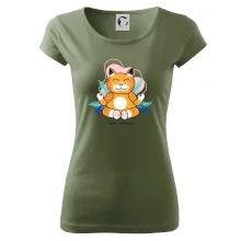 Kočka - mistr v meditaci (Pecka design)