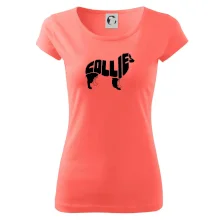 Border kolie písmo v těle