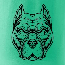 Americký stafordširský teriér hlava