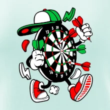 Šipkař kreslený terč