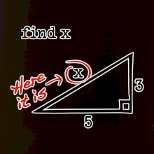 Find X - geometrie