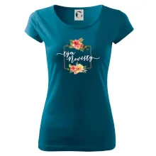 Tým nevěsty čtverec oranžový