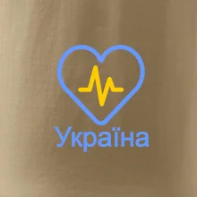 Moje srdce bije pro Ukrajinu - velké