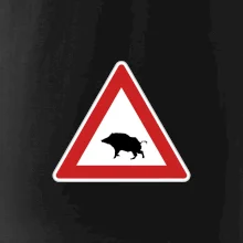 Dopravní značka - Pozor divočák