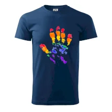 LGBT hand print