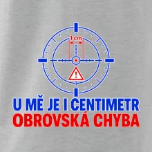 Geodet i centimetr je obrovská chyba