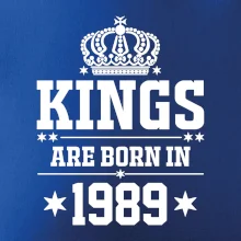 Kings are born in 1989