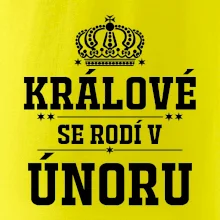 Králové se rodí v únoru