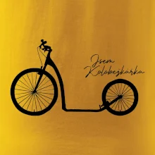 Jsem koloběžkářka velké a malé kolo