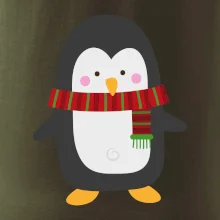 Tučňák se šálou