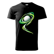 Golfový míček zelená dynamika