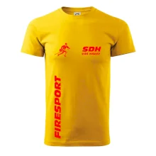 Hasičský sport SDH + váš název ČERVENÁ