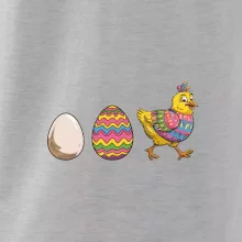 Evoluce vajíčka - velikonoce - slepice
